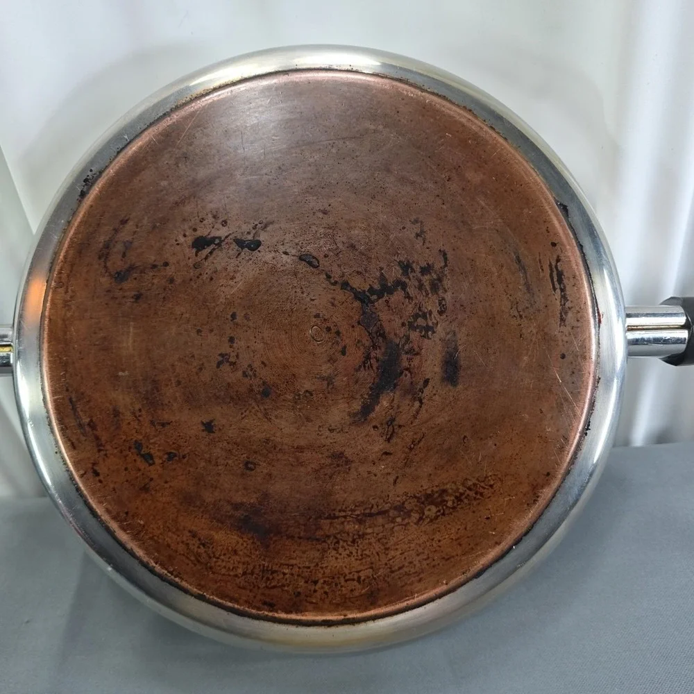 Vintage Stainless Steel Skillet Pan 11